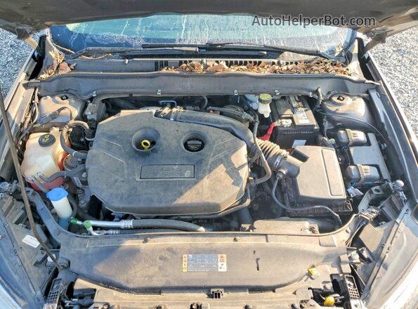 3FA6P0D94JR168875 2018 FORD FUSION Gray Вид задньої частини салону