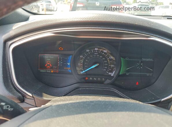 3FA6P0D94KR240384 2019 FORD FUSION White ხელსაწყოთა პანელის ხედი
