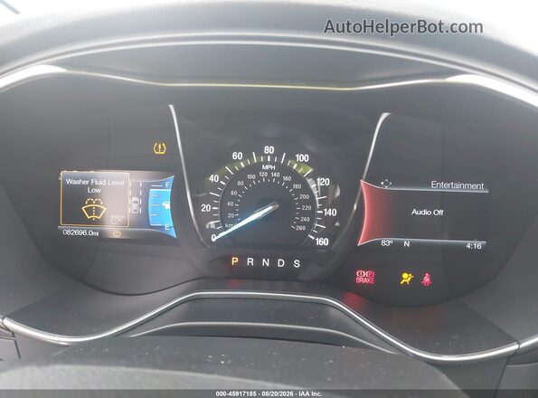 3FA6P0D95HR303761 2017 FORD FUSION Белый Вид задних сидений