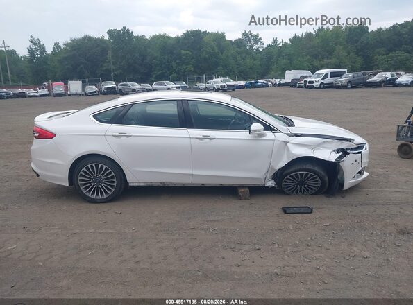 3FA6P0D95HR303761 2017 FORD FUSION Белый Вид задней части салона