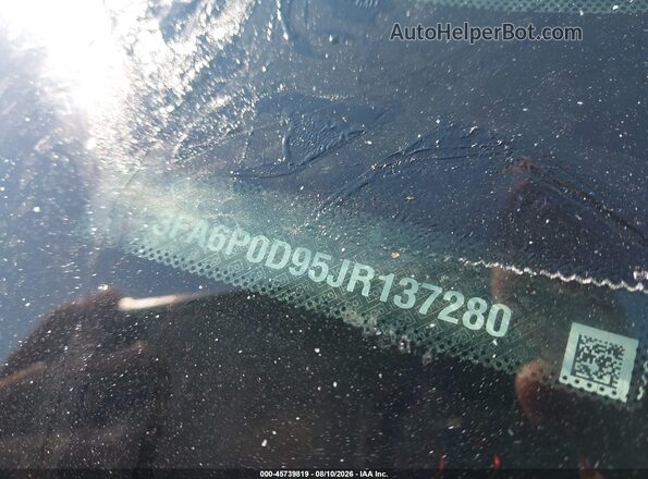 3FA6P0D95JR137280 2018 FORD FUSION Gray Вид підкапотного простору