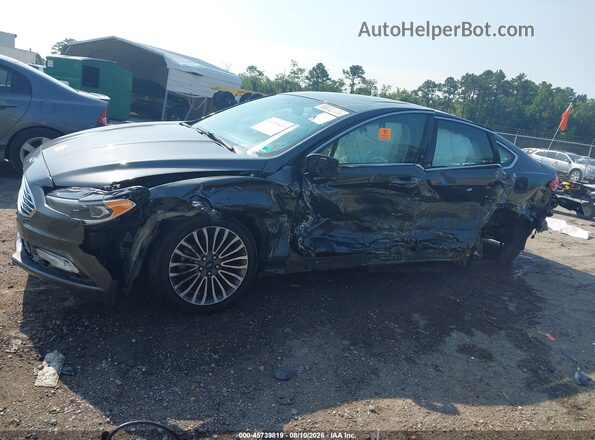 3FA6P0D95JR137280 2018 FORD FUSION Gray Панорамний вид салону 360°