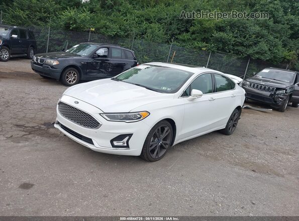 3FA6P0D95LR117565 2020 FORD FUSION White Vista tres cuartos delantera izquierda
