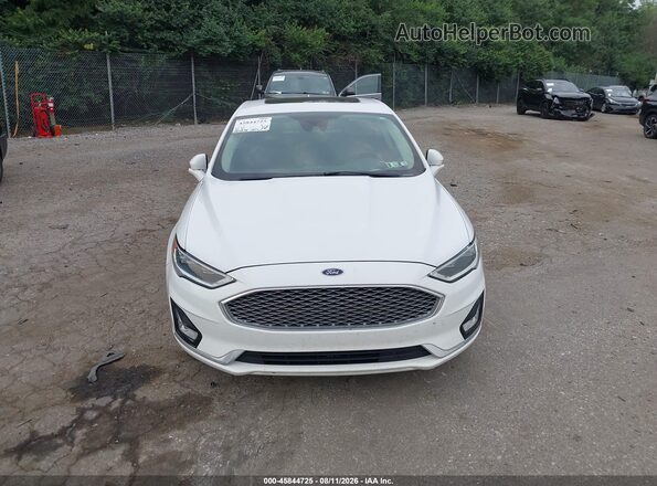 3FA6P0D95LR117565 2020 FORD FUSION White Vista del cuadro de instrumentos