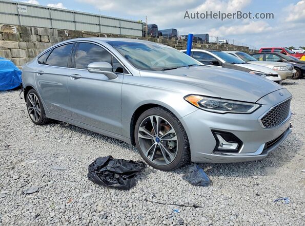3FA6P0D95LR138030 2020 FORD FUSION Gray Delantero derecho
