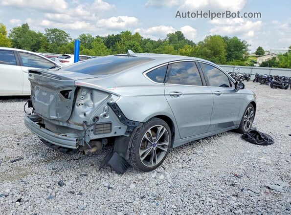3FA6P0D95LR138030 2020 FORD FUSION Gray Trasero derecho
