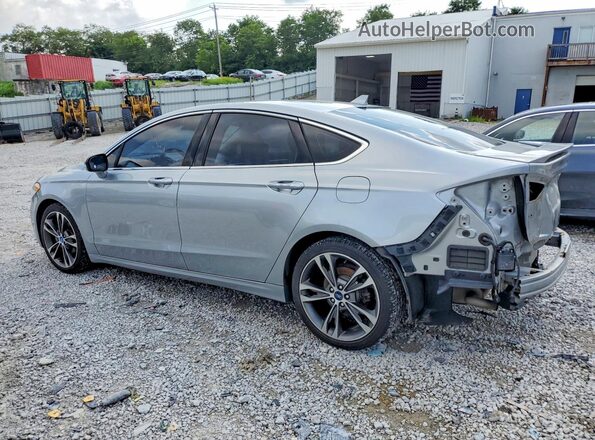 3FA6P0D95LR138030 2020 FORD FUSION Gray Trasero izquierdo