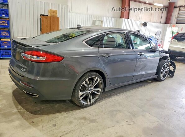 3FA6P0D96LR193649 2020 FORD FUSION Charcoal Rear right