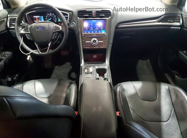 3FA6P0D96LR193649 2020 FORD FUSION Charcoal Dashboard view