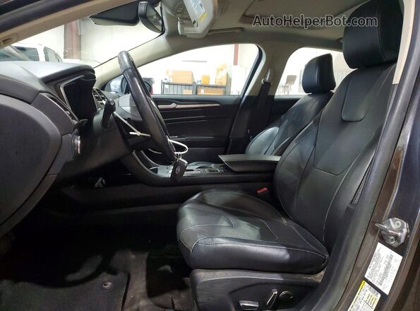 3FA6P0D96LR193649 2020 FORD FUSION Charcoal Front interior view