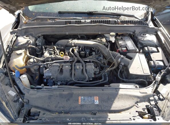 3FA6P0D97JR219530 2018 FORD FUSION Gray Вид ззаду