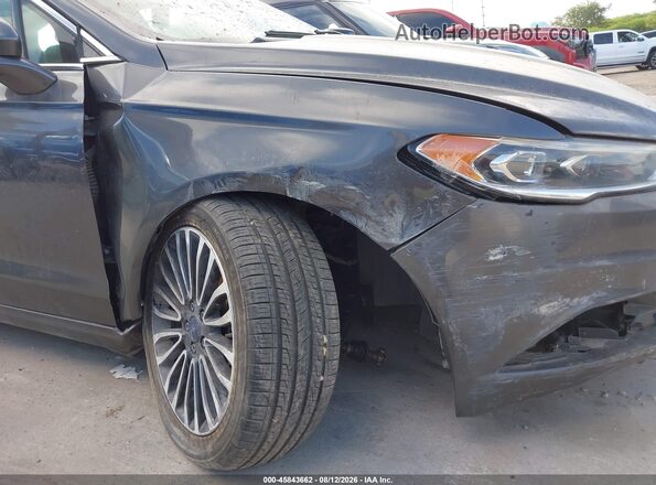 3FA6P0D97JR219530 2018 FORD FUSION Gray 