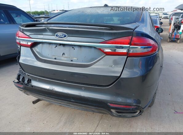 3FA6P0D97JR219530 2018 FORD FUSION Gray 