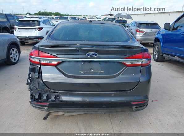 3FA6P0D97JR219530 2018 FORD FUSION Gray 