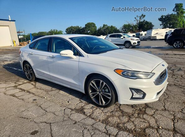 3FA6P0D97LR176133 2020 FORD FUSION White Front right