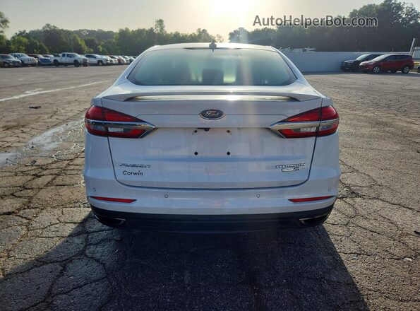 3FA6P0D97LR176133 2020 FORD FUSION White Rear view