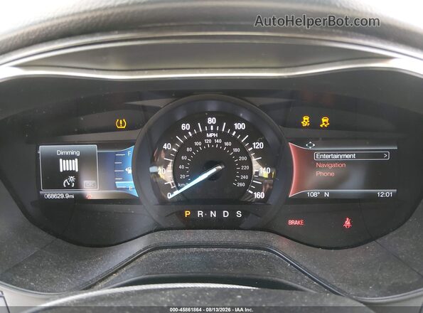 3FA6P0D97LR193417 2020 FORD FUSION Blue Հետևի նստատեղերի տեսք