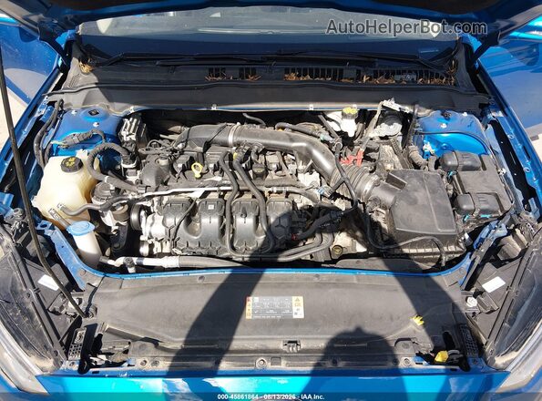 3FA6P0D97LR193417 2020 FORD FUSION Blue Հետևի տեսք