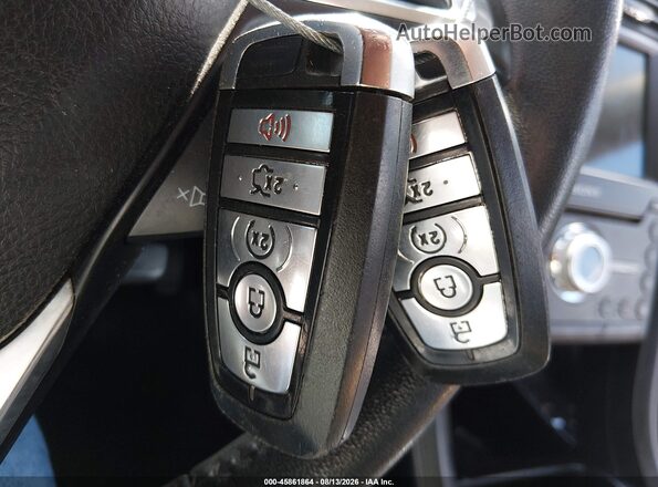 3FA6P0D97LR193417 2020 FORD FUSION Blue Առջևի վահանակի տեսք