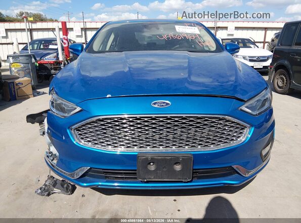 3FA6P0D97LR193417 2020 FORD FUSION Blue 