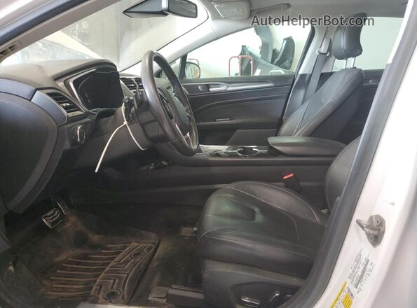 3FA6P0D98GR232151 2016 FORD FUSION White Widok wnętrza z przodu