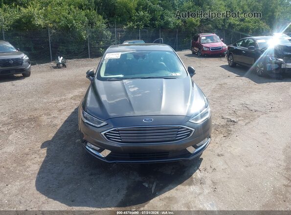 3FA6P0D98HR251042 2017 FORD FUSION Gray ხელსაწყოთა პანელის ხედი