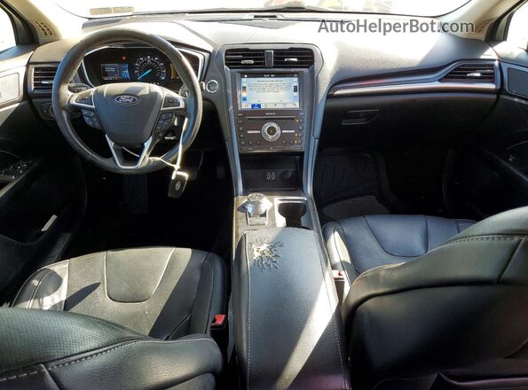 3FA6P0D98KR123875 2019 FORD FUSION Black Առջևի վահանակի տեսք