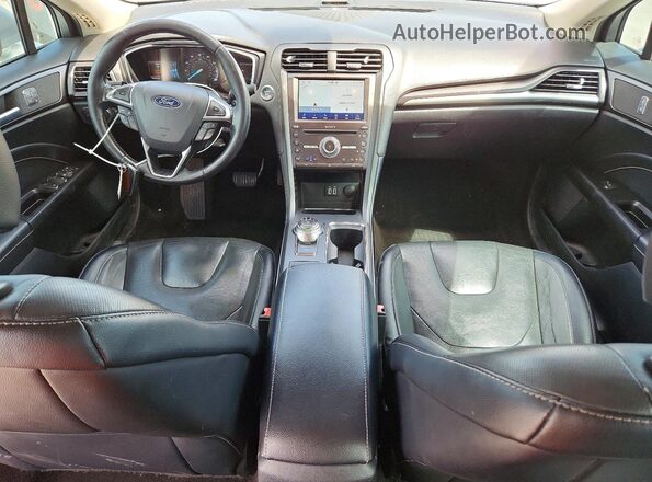 3FA6P0D98LR137048 2020 FORD FUSION Silver Dashboard view