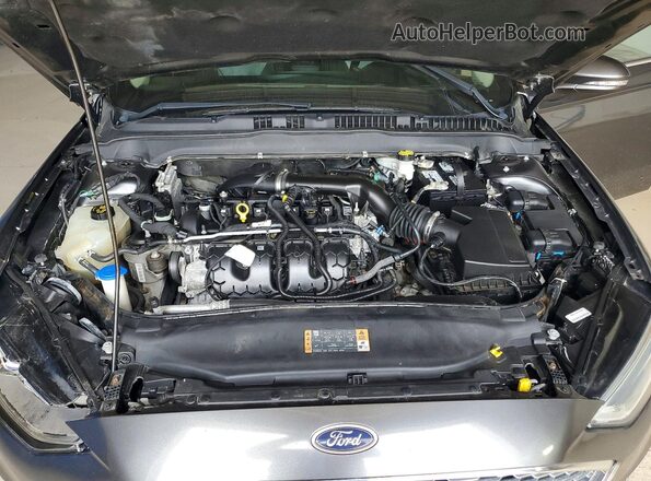 3FA6P0D98LR173905 2020 FORD FUSION Gray ძრავის განყოფილების ხედი