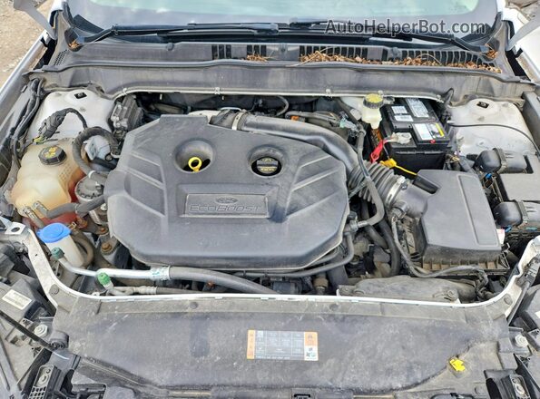 3FA6P0D99HR331353 2017 FORD FUSION Белый Вид задней части салона