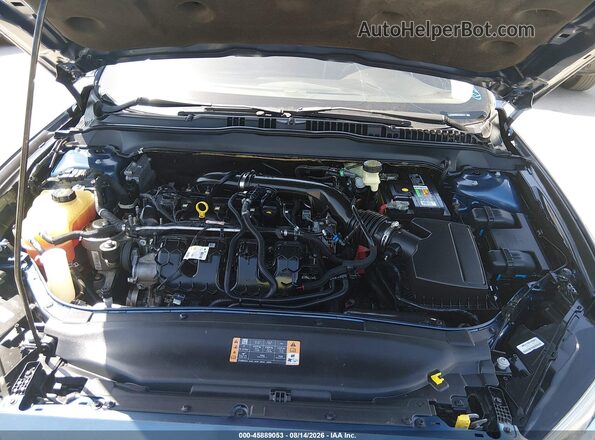 3FA6P0D99JR225944 2018 FORD FUSION Blue Widok z tyłu