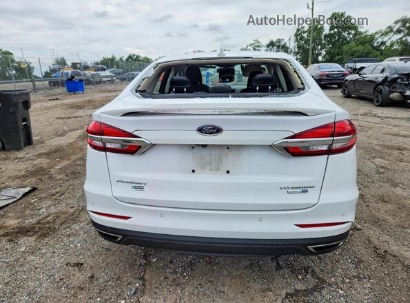 3FA6P0D99LR176120 2020 FORD FUSION White Հետևի տեսք
