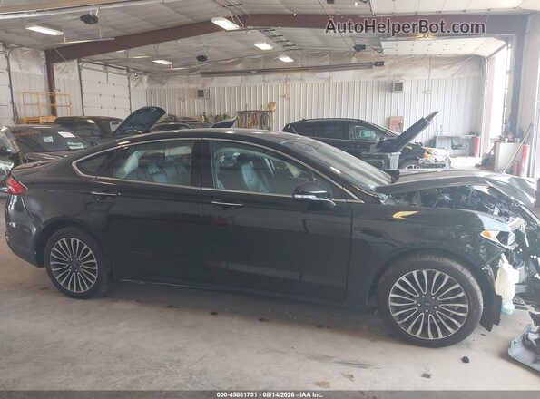 3FA6P0D9XJR233759 2018 FORD FUSION Black Vista interior trasera