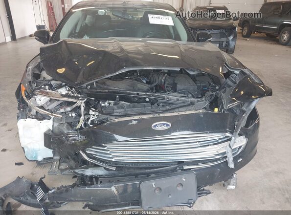 3FA6P0D9XJR233759 2018 FORD FUSION Black Vista del cuadro de instrumentos