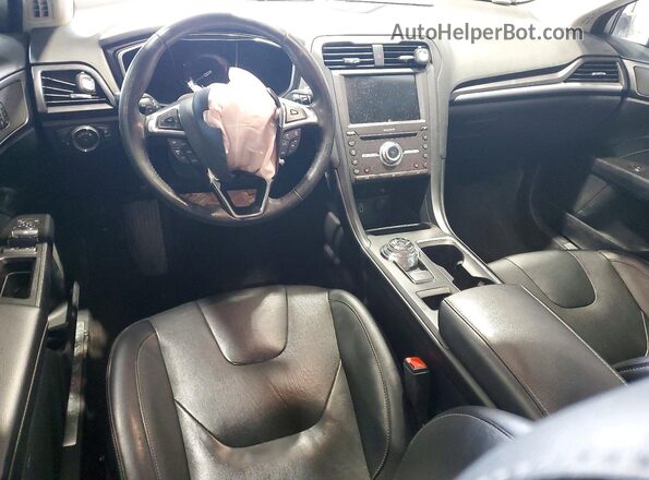 3FA6P0D9XJR234197 2018 FORD FUSION Silver Вид панелі приладів