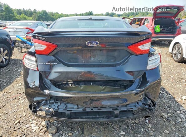3FA6P0G70GR253327 2016 FORD FUSION Black Rear view
