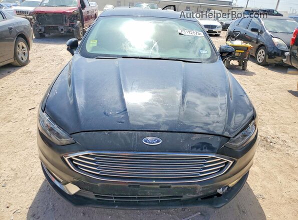 3FA6P0G70HR231698 2017 FORD FUSION Black Դիմացի տեսք