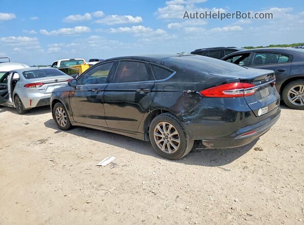 3FA6P0G70HR231698 2017 FORD FUSION Black Հետևի ձախ
