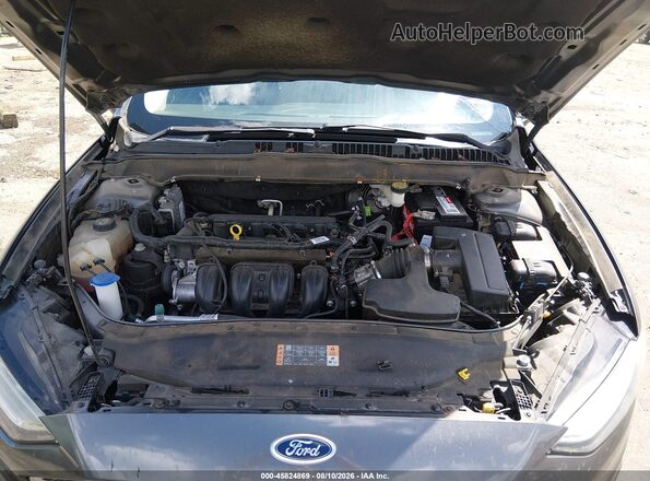 3FA6P0G70HR346799 2017 FORD FUSION Gray Rear view
