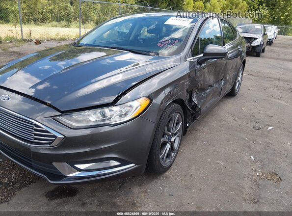 3FA6P0G70HR346799 2017 FORD FUSION Gray 