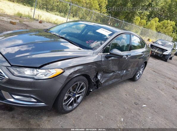 3FA6P0G70HR346799 2017 FORD FUSION Gray 