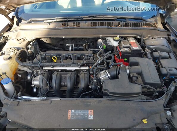 3FA6P0G70LR196735 2020 FORD FUSION Серый Вид сзади