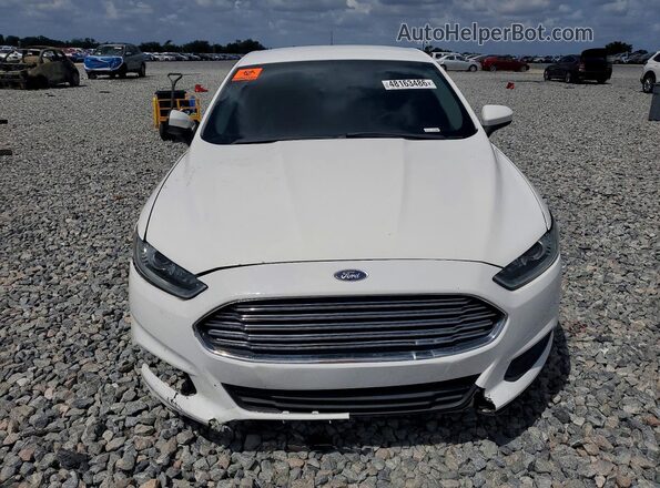 3FA6P0G71GR234110 2016 FORD FUSION White Դիմացի տեսք