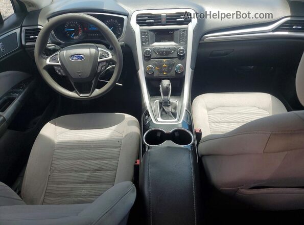 3FA6P0G71GR234110 2016 FORD FUSION White Առջևի վահանակի տեսք
