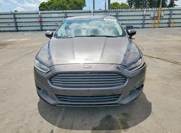 3FA6P0G71GR240277 2016 FORD FUSION Gray Vista frontal