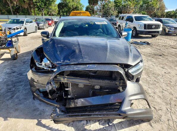 3FA6P0G71GR275501 2016 FORD FUSION Gray Widok z przodu
