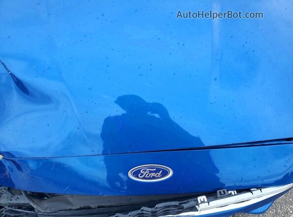 3FA6P0G71HR148491 2017 FORD FUSION Blue Widok wnętrza z tyłu