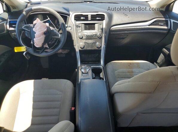 3FA6P0G71HR221200 2017 FORD FUSION White Widok deski rozdzielczej