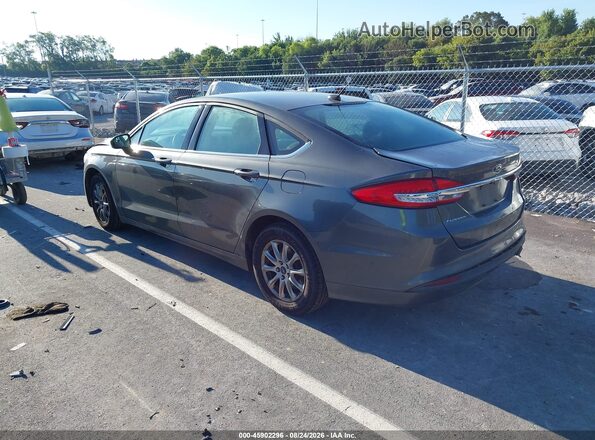 3FA6P0G71HR287360 2017 FORD FUSION Gray Tył lewy