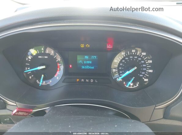 3FA6P0G71HR287360 2017 FORD FUSION Gray Widok tylnych siedzeń